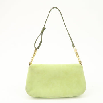 Christian Dior Maris Pearl Suede Leather Shoulder Bag MA-1010 Used