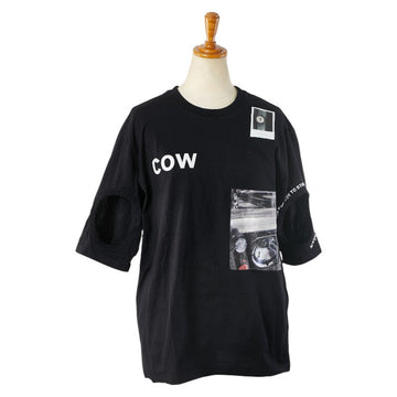 Burberry Cutout Detail Cotton T-shirt