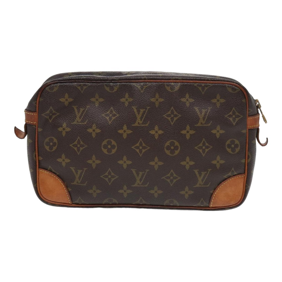 Louis Vuitton Compiegne 28  Canvas Clutch Bag