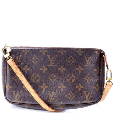 Pochette Accessories W/ Strap Monogram