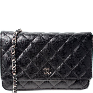 WOC Classic Quilted Caviar 27M