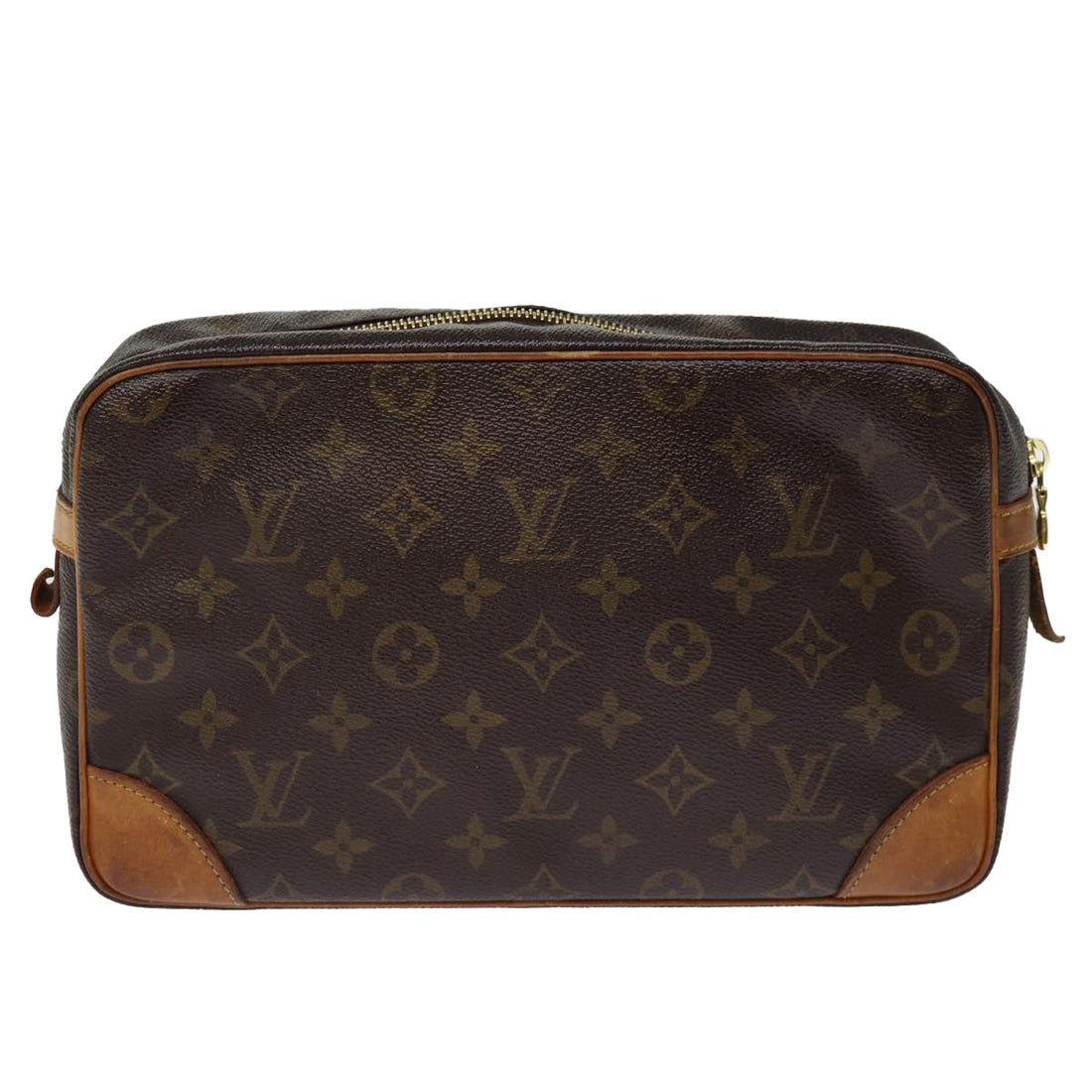 Louis Vuitton Compiègne  Canvas Clutch Bag