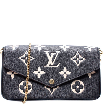Pochette Felicie Bicolor Empreinte