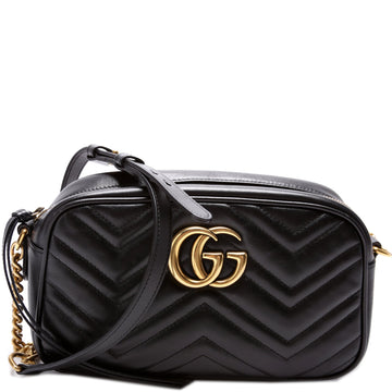 447632 Marmont Small Leather Camera Bag
