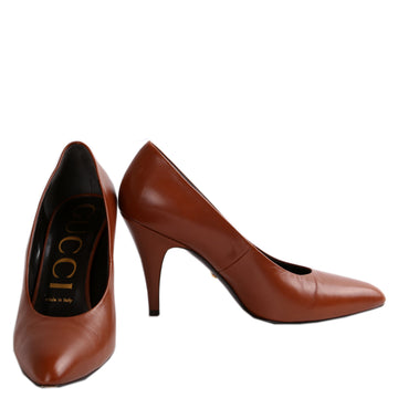 Gucci Malaga Kid Round Toe Pumps Size