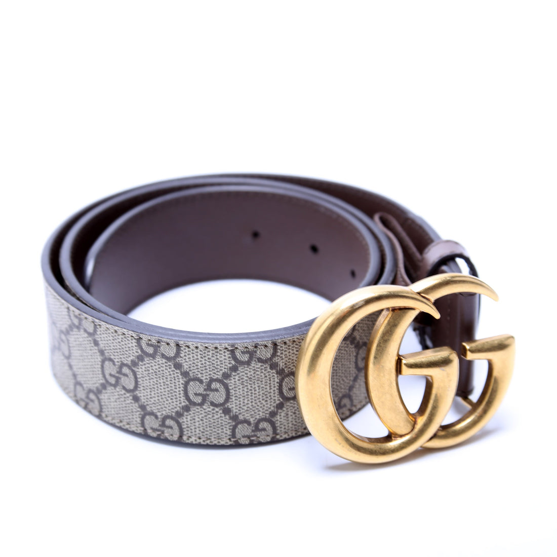 Gucci  Marmont CS Supreme Belt Size / Brown