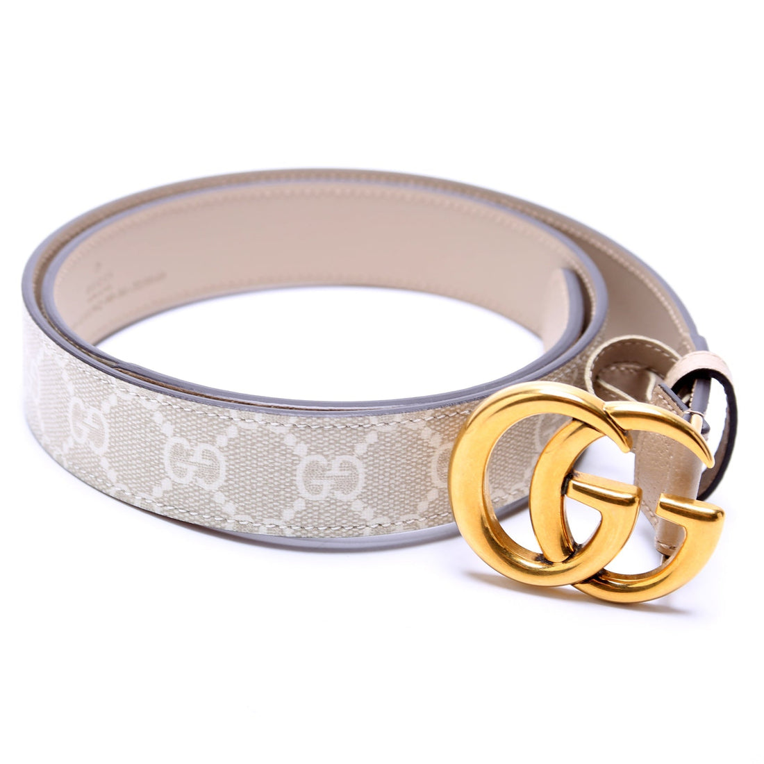 Gucci  CS Marmont Supreme/Leather Belt Size /