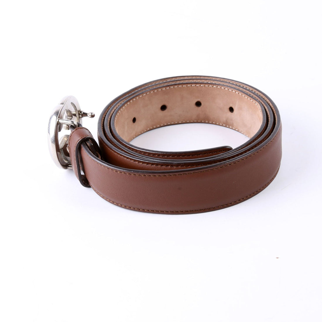 Gucci  Interlocking CS Thin Belt Size /