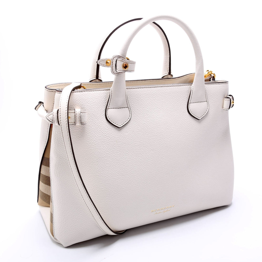 Banner Medium Tote White