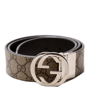 Gucci  CS Supreme Leather Reversible Size /