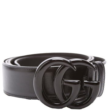 Gucci  CS Marmont Jumbo CS Wide Monochrome Belt Size / Black
