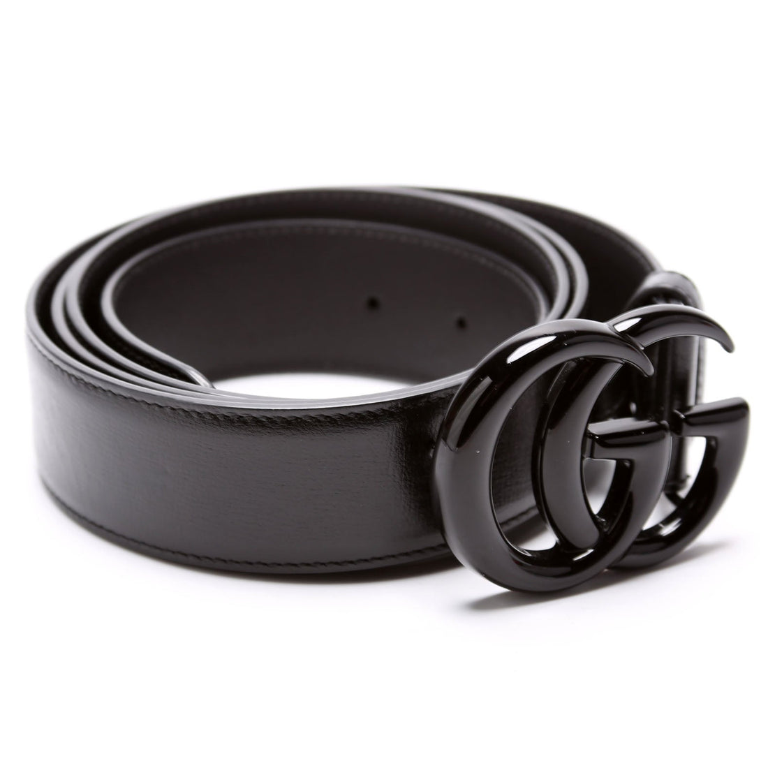 Gucci  CS Marmont Jumbo CS Wide Monochrome Belt Size / Black