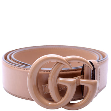 Gucci  Marmont CS Leather Belt Size / Tan