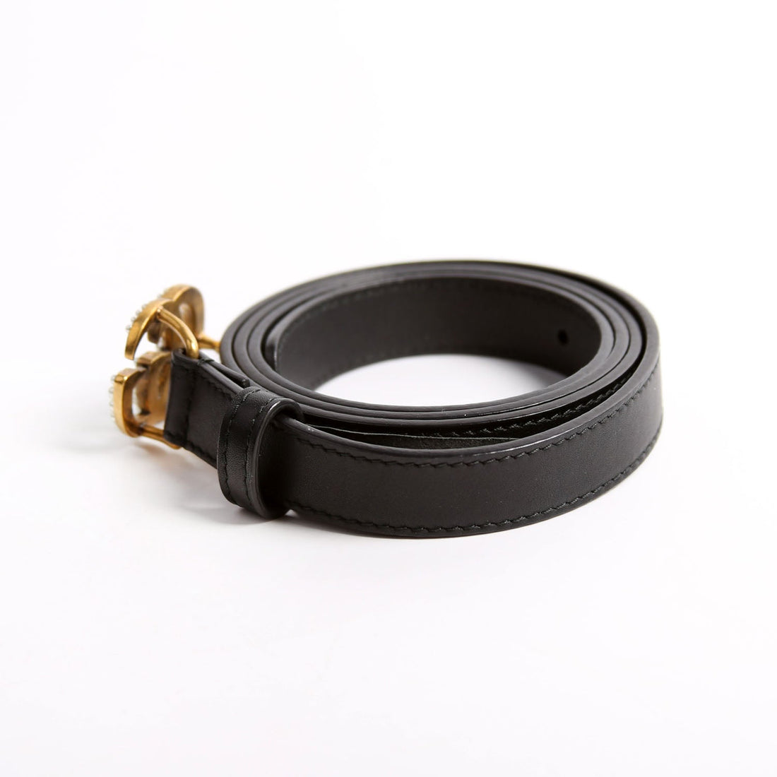 Gucci  CS Marmont Pearly Belt Size / Black