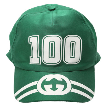 Gucci  Anniversary Baseball Cap Size Medium Green