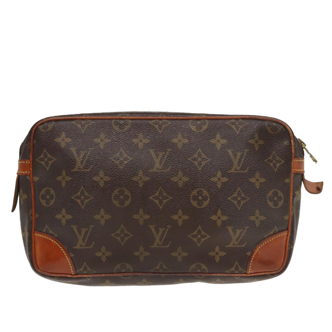 Louis Vuitton Compiègne  Canvas Clutch Bag