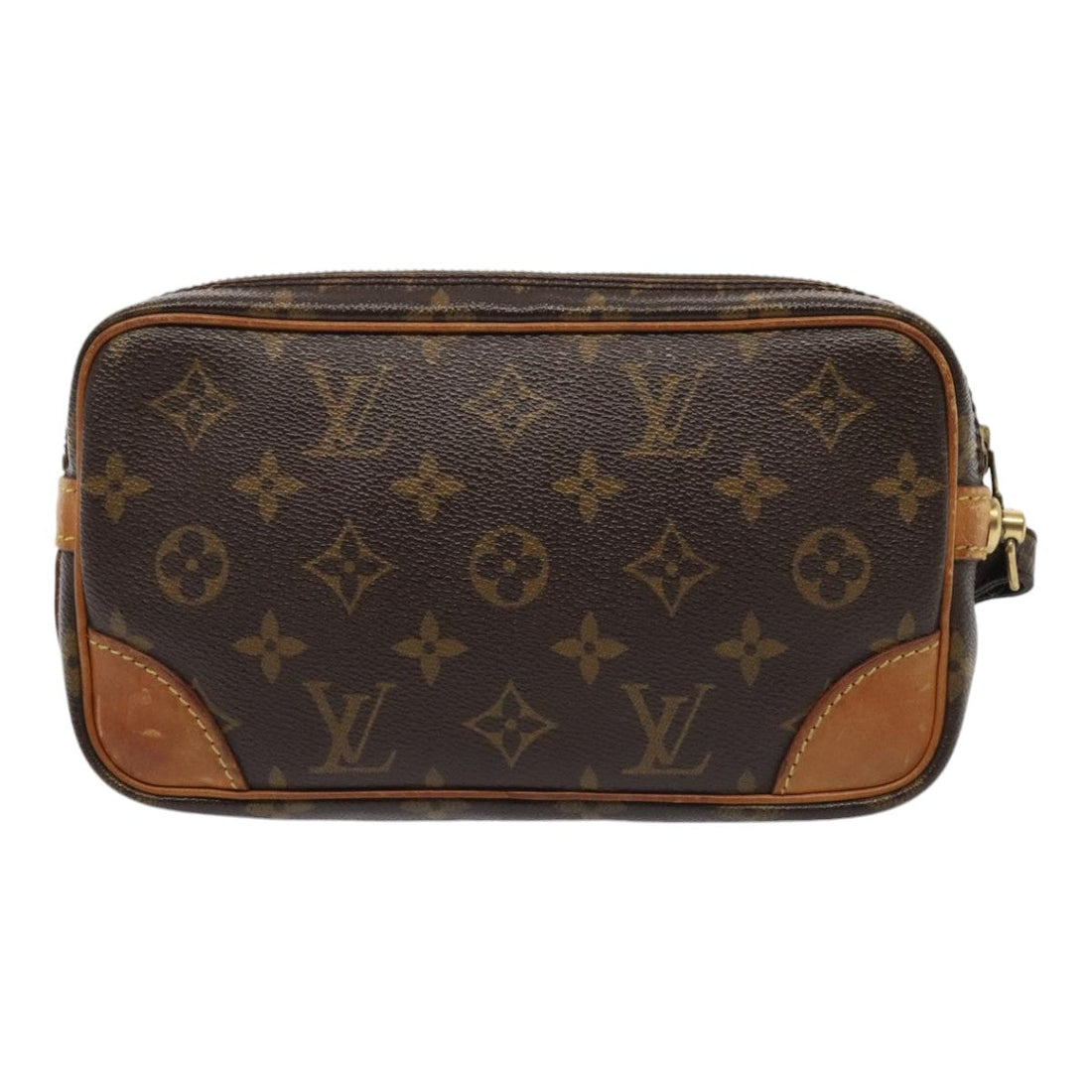 Louis Vuitton Marly Dragonne  Canvas Clutch Bag