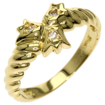 Christian Dior Dior Diamond Rings & K18 Yellow Gold Ladies
