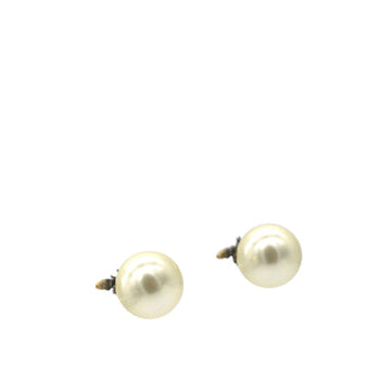 Dior Pearl Tribales Bee Earrings Gold