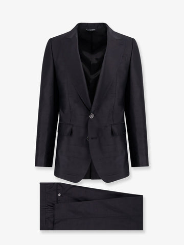 Dolce & Gabbana Men Sicilia Light Silk Shantung Suit