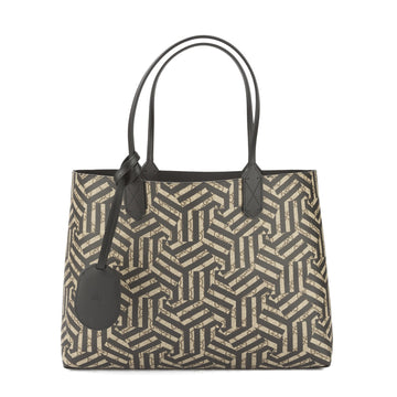 G*G Black Leather Reversible CS Caleido Medium Tote (New with Tags)