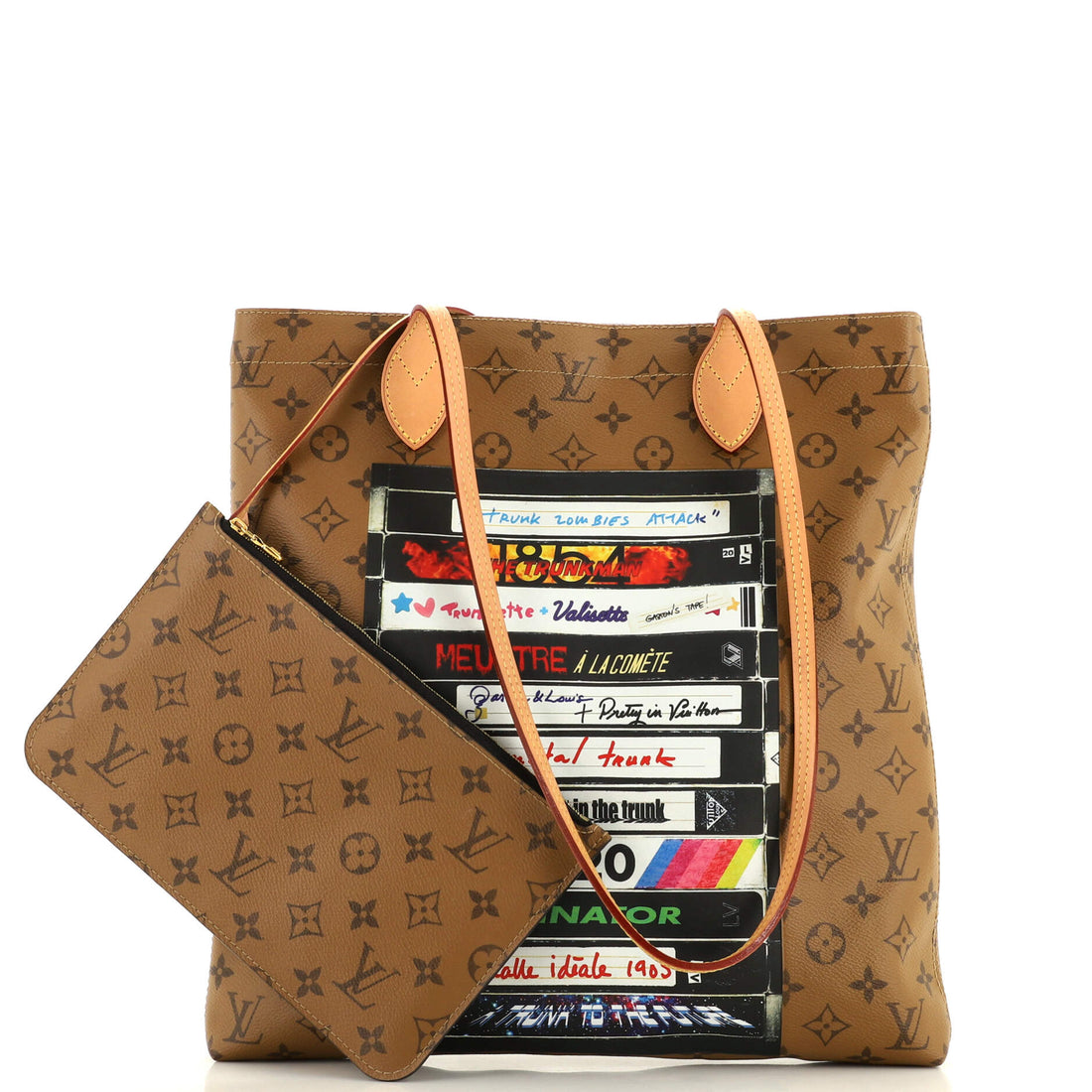 Carry It Tote Limited Edition Video Tape Reverse Monogram Canvas