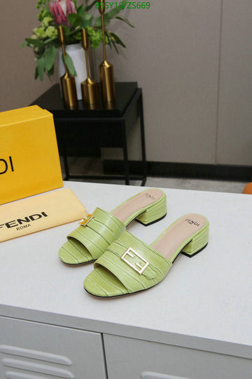 SS - FDE Women Shoes - 535