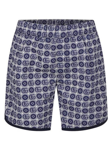 24Ss Kids Gucci Swimwear Beachwear Shorts / Briefs 773026 Xwa1B 4262 Blue