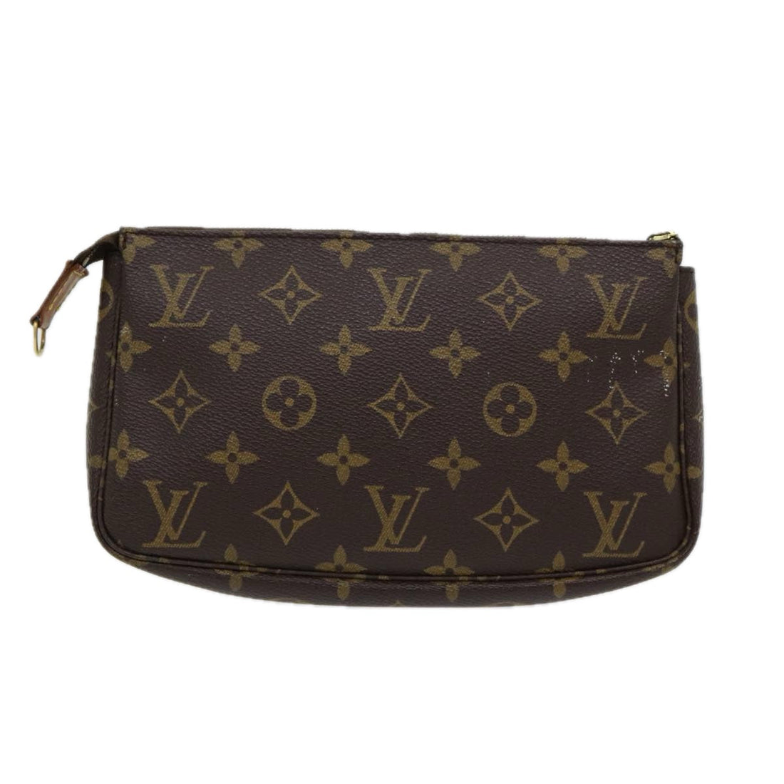 Louis Vuitton Pochette Accessoire  Canvas Clutch Bag