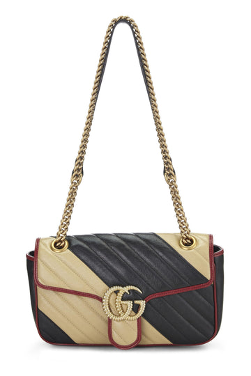 Gucci, Multicolor Leather Torchon CS Marmont Shoulder Bag Small, Multi
