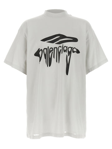 Balenciaga Women '3B Liquefied' T-Shirt