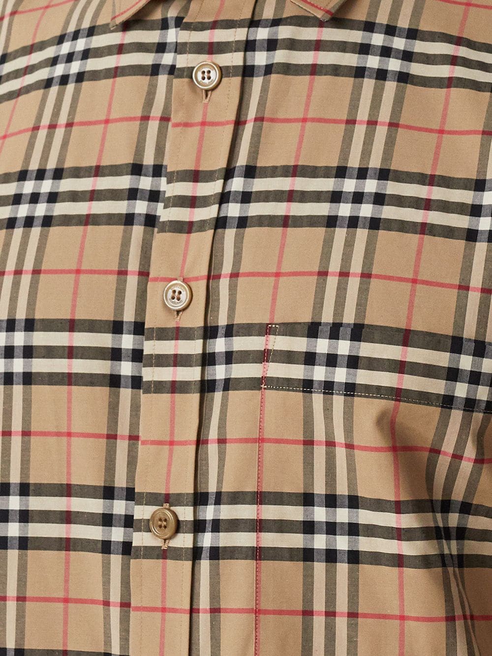 BURBERRY Classic Men's Check Shirt for FW25
