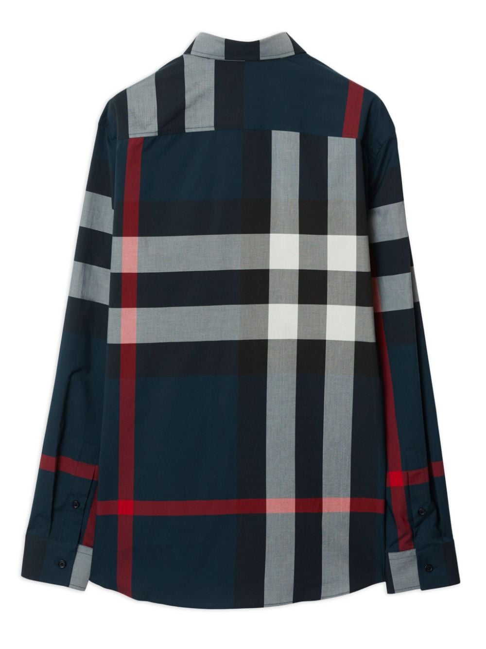 BURBERRY Embroidered Poplin Shirt for Men