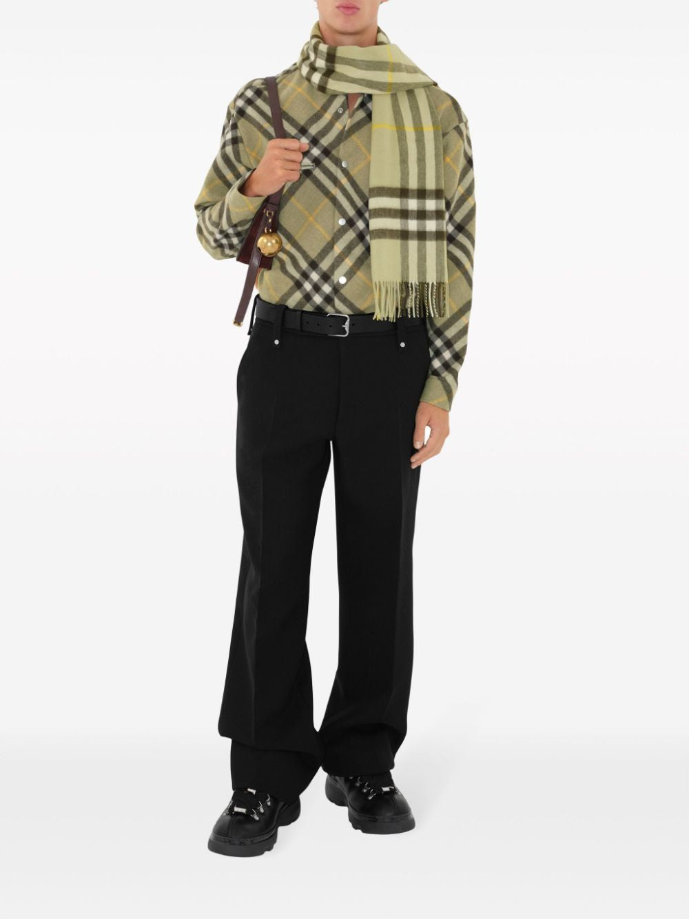 BURBERRY Men's Wool Hunter Shirt - FW23