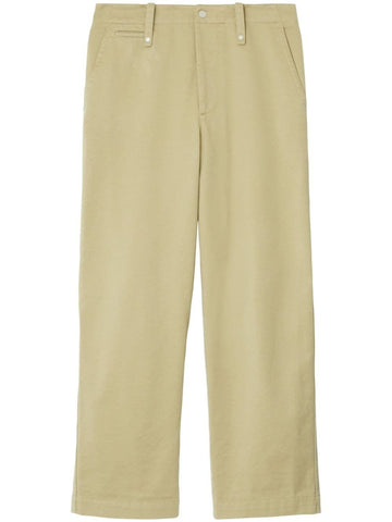 BURBERRY Men's FW23 Cotton Hunter Trousers