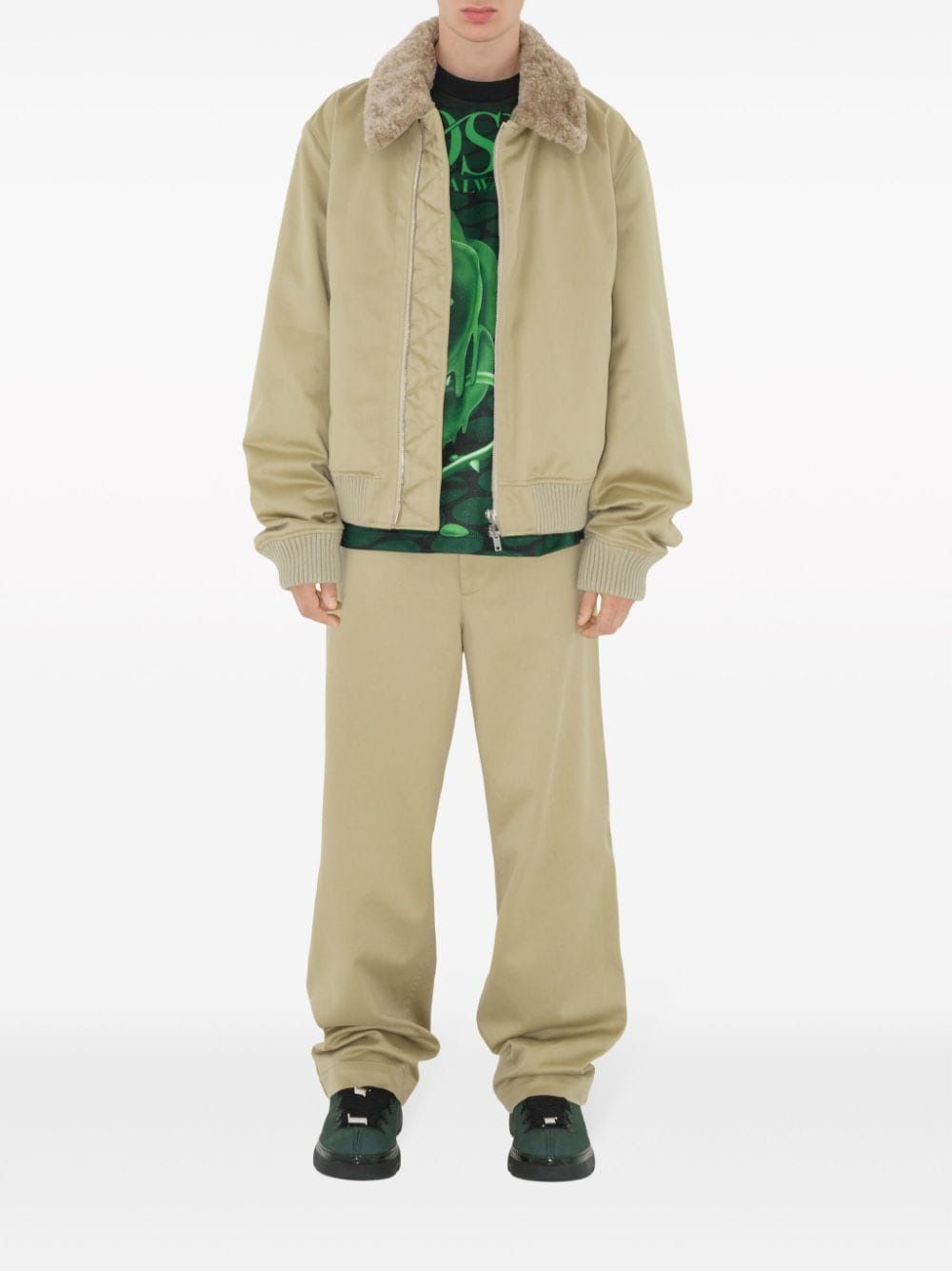 BURBERRY Men's FW23 Cotton Hunter Trousers