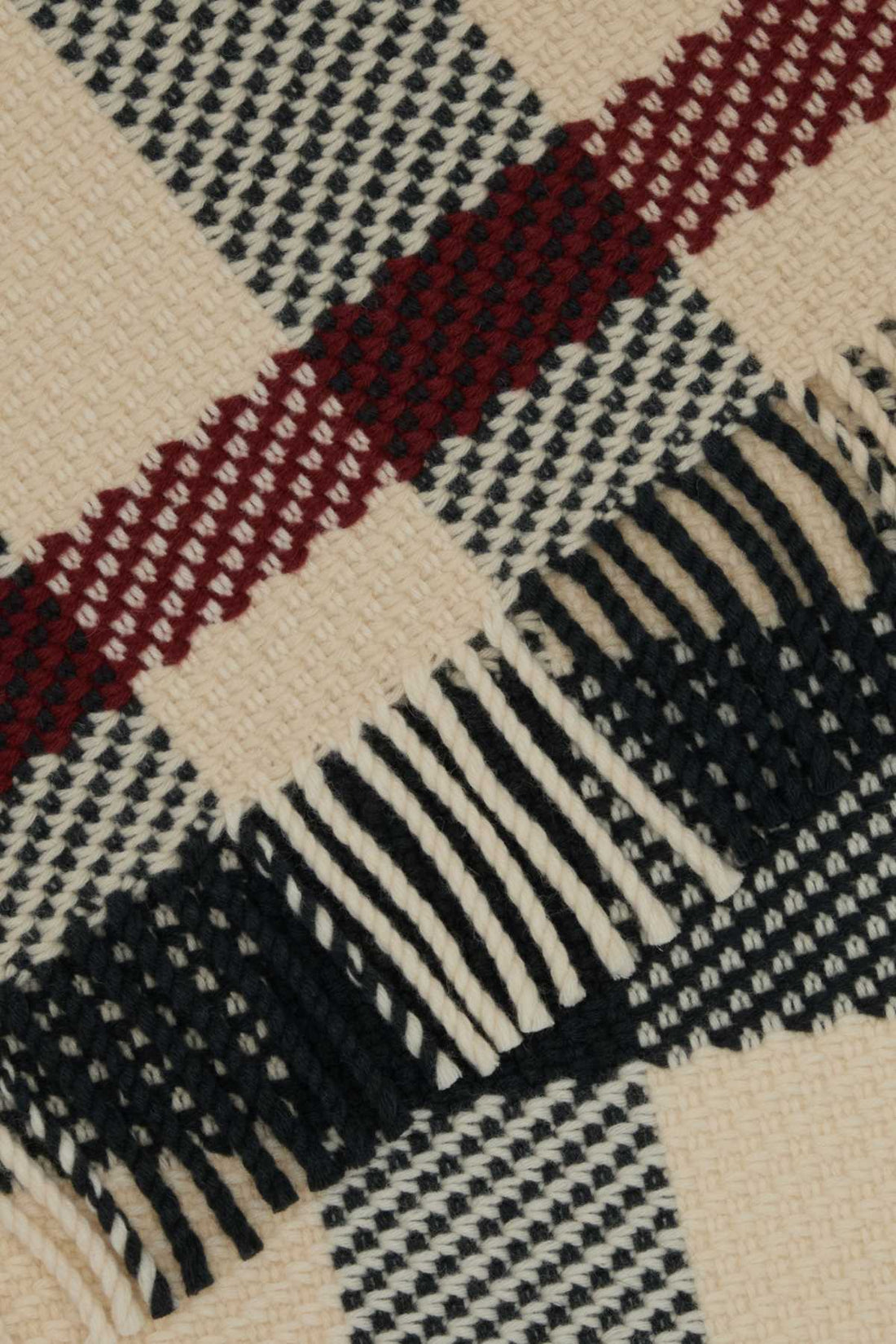 BURBERRY Embroidered Wool Scarf