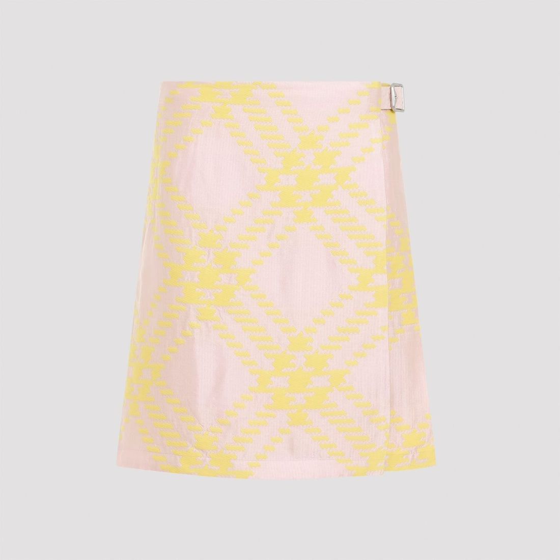 BURBERRY Embroidered Cotton Blend Skirt