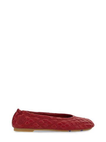 BURBERRY Leather Ballerina Flats for Women