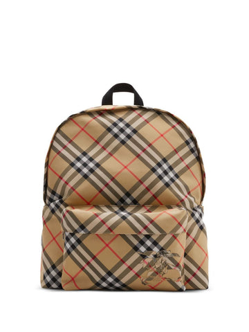 BURBERRY Check Mini Backpack for Men