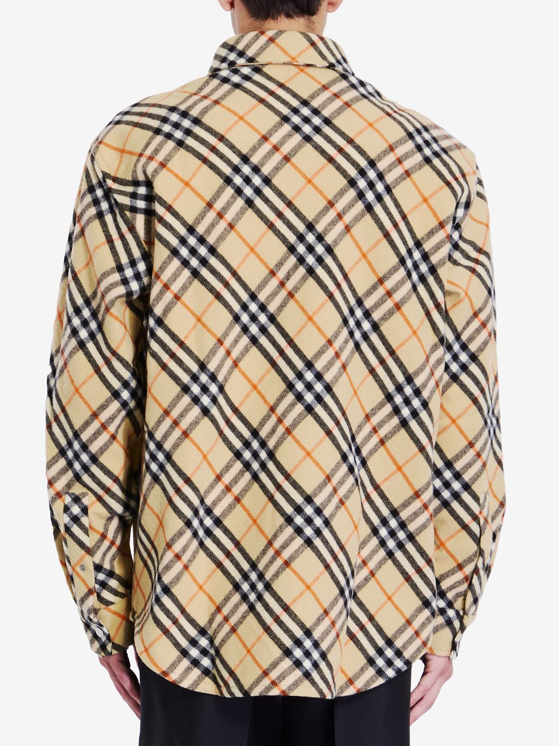BURBERRY Embroidered Flannel Shirt