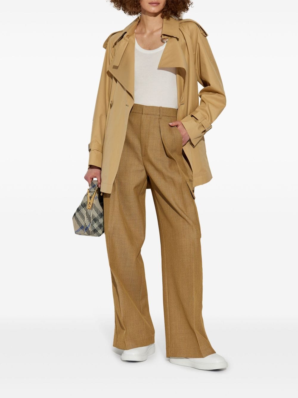BURBERRY Classic Cotton Trench Jacket