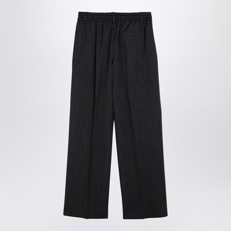 BURBERRY Luxury Wool Trousers with Darts