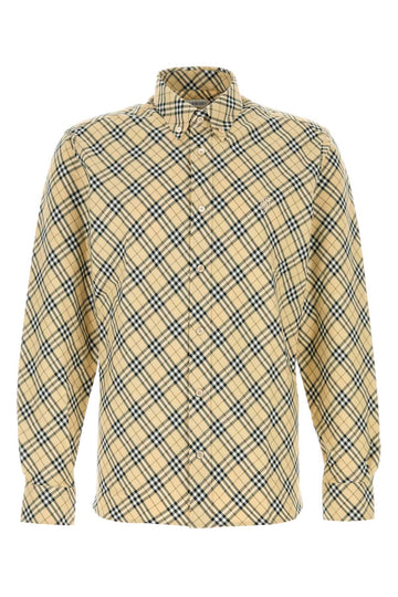 BURBERRY Embroidered Cotton Shirt for Men - Spring/Summer 2025