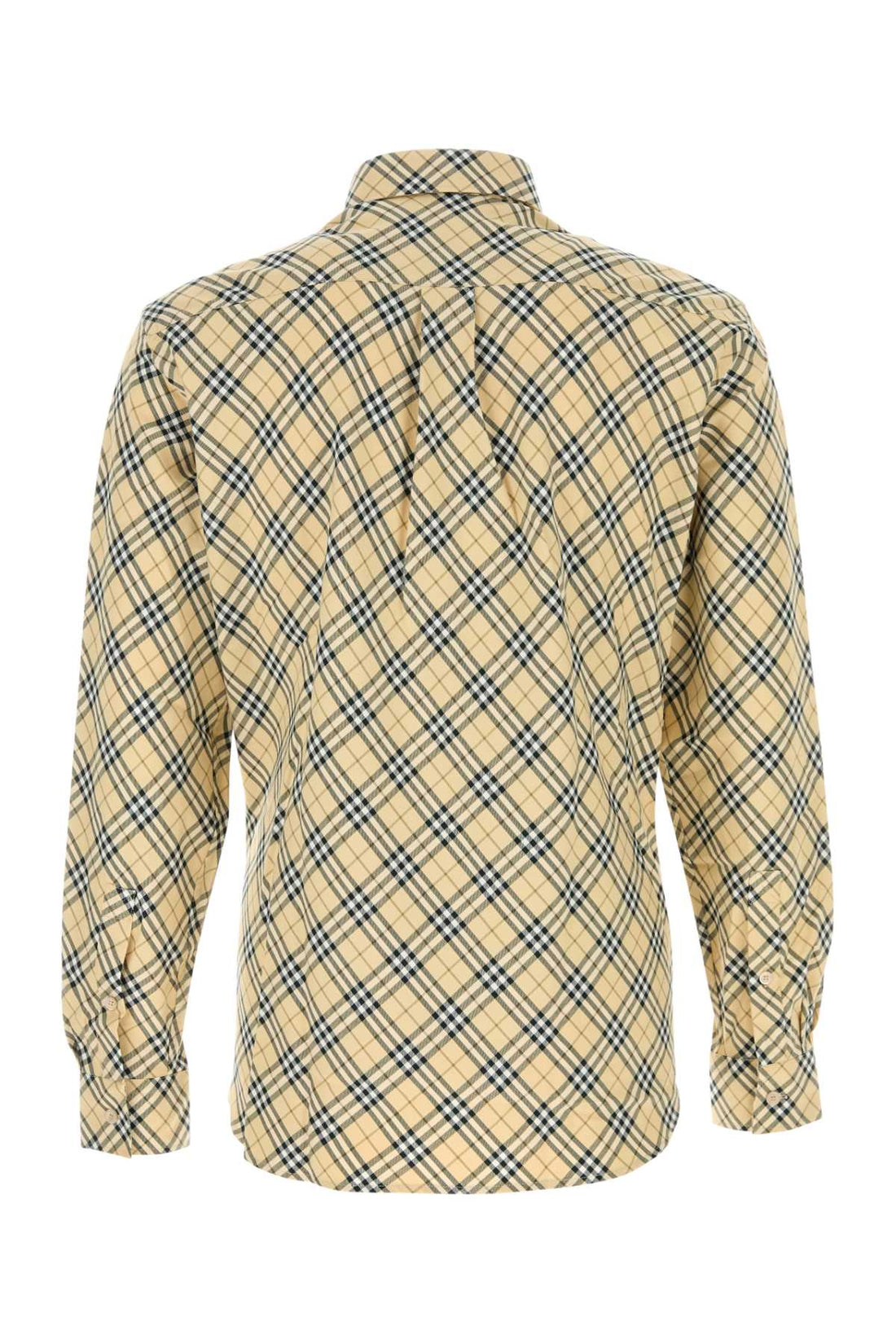 BURBERRY Embroidered Cotton Shirt for Men - Spring/Summer 2025