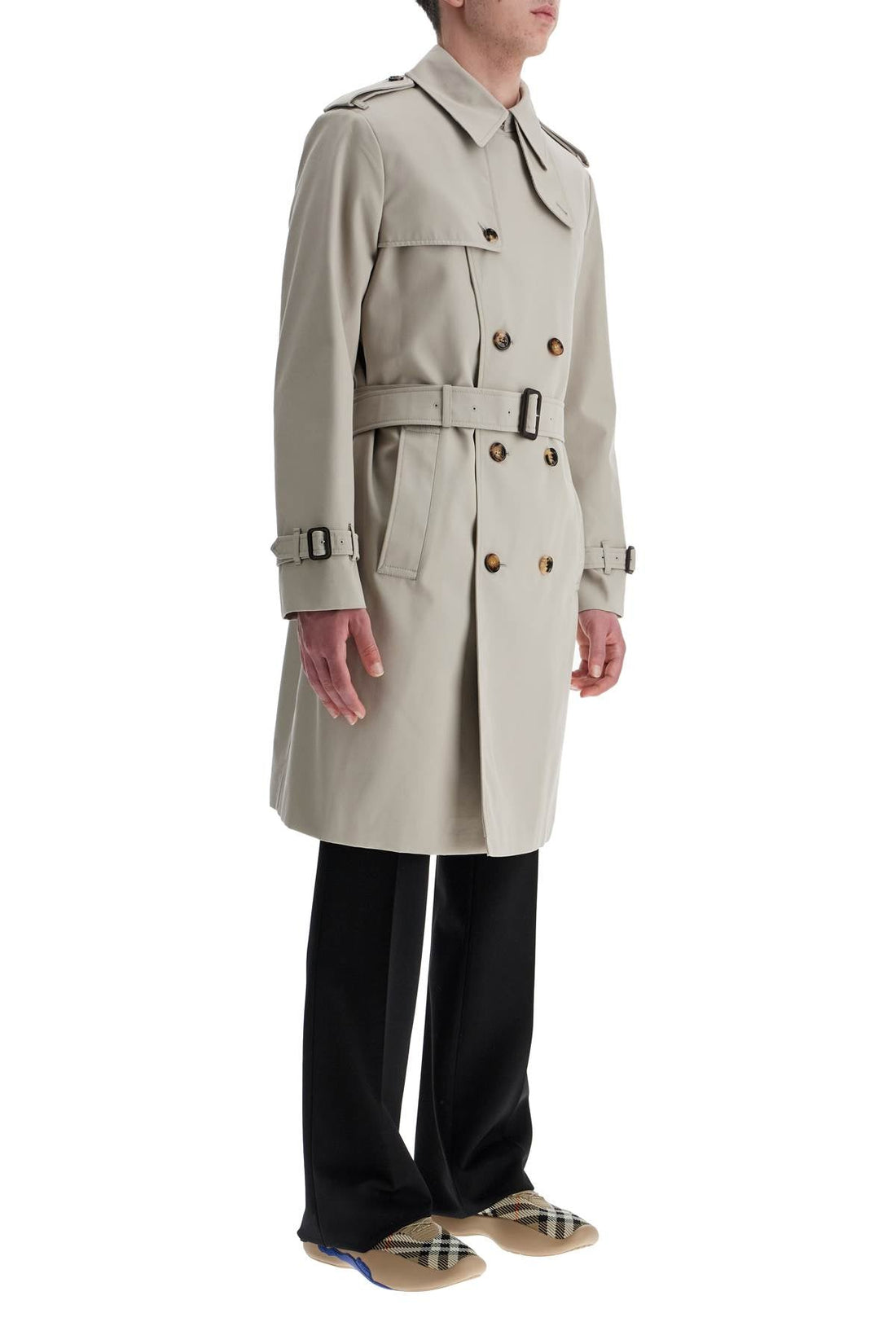 BURBERRY Twill Trench Jacket for Men - Spring/Summer 2025