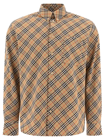 BURBERRY Classic Fit Short Sleeve Shirt