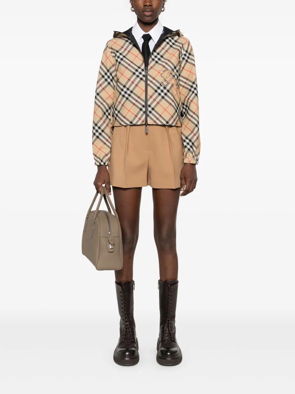 BURBERRY Classic Sandip Check Outerwear for Women