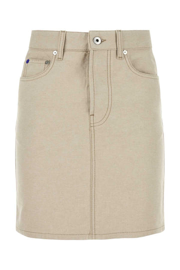 BURBERRY Chic Denim Mini Skirt for Women