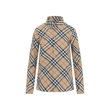 BURBERRY Check Shirt for Women - SS25 Collection